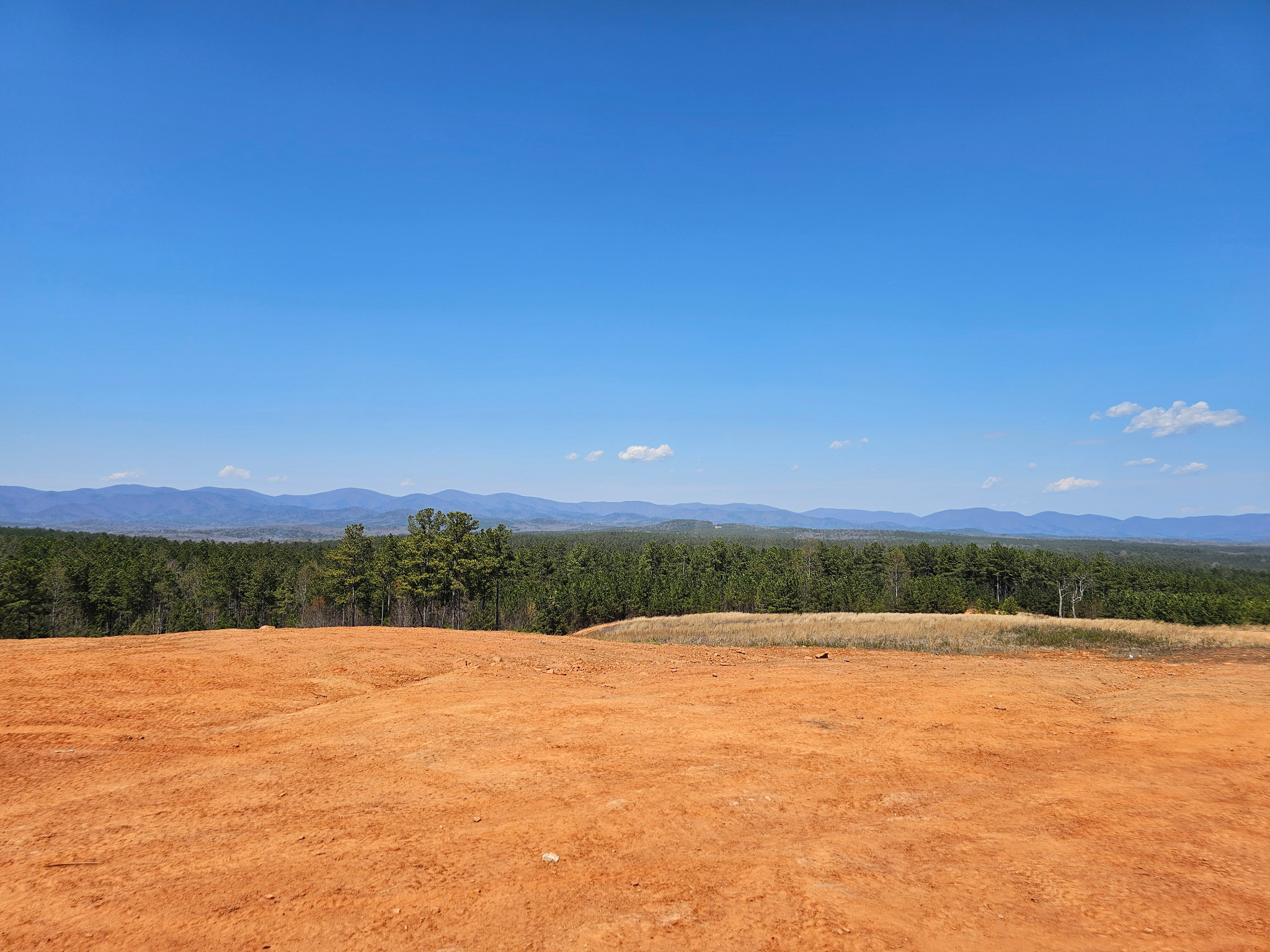 North Georgia mountain riding view